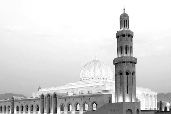 Qaboos Mosque in Oman